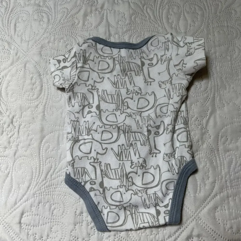Chickpea Animal Print Bodysuit Size 0-3m